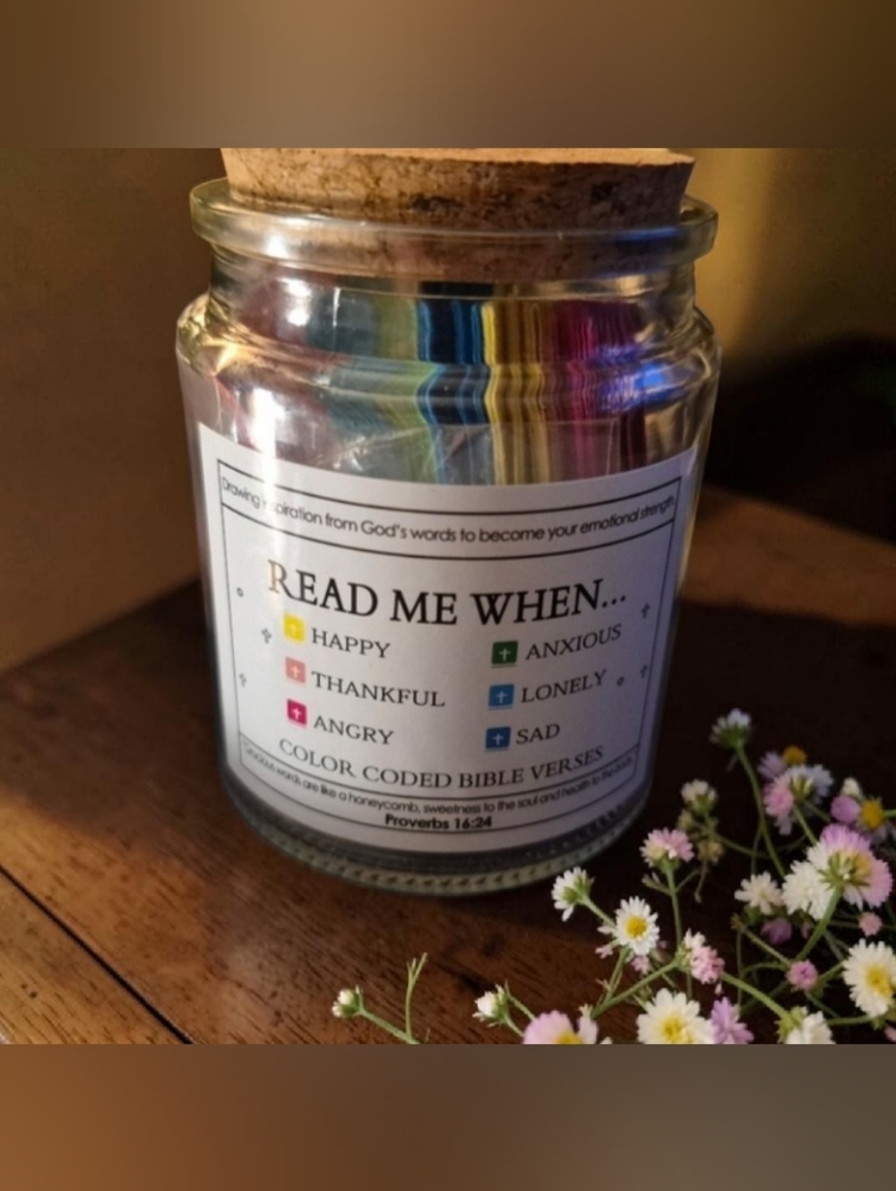 BIBLE VERSE JAR for Daily Encouragment